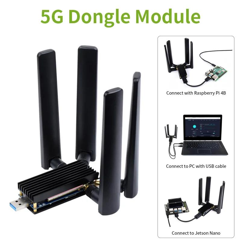 5G ���� ��� USB 3.1-M.2 B Ű Ȯ�� ����(4�� ���׳� ����) Raspberry Pi 4B Jetson Nano PC�� �˷�̴� �ձ� ���̽�